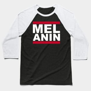 Melanin Hip Hop Design Baseball T-Shirt